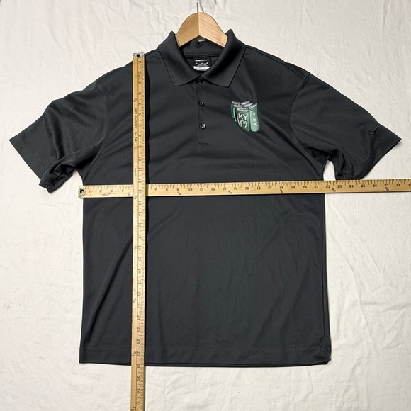 Lot of 4 Nike golf Men’s polo shirts stripped/solid size Medium shorts sleeves - Picture 13 of 16